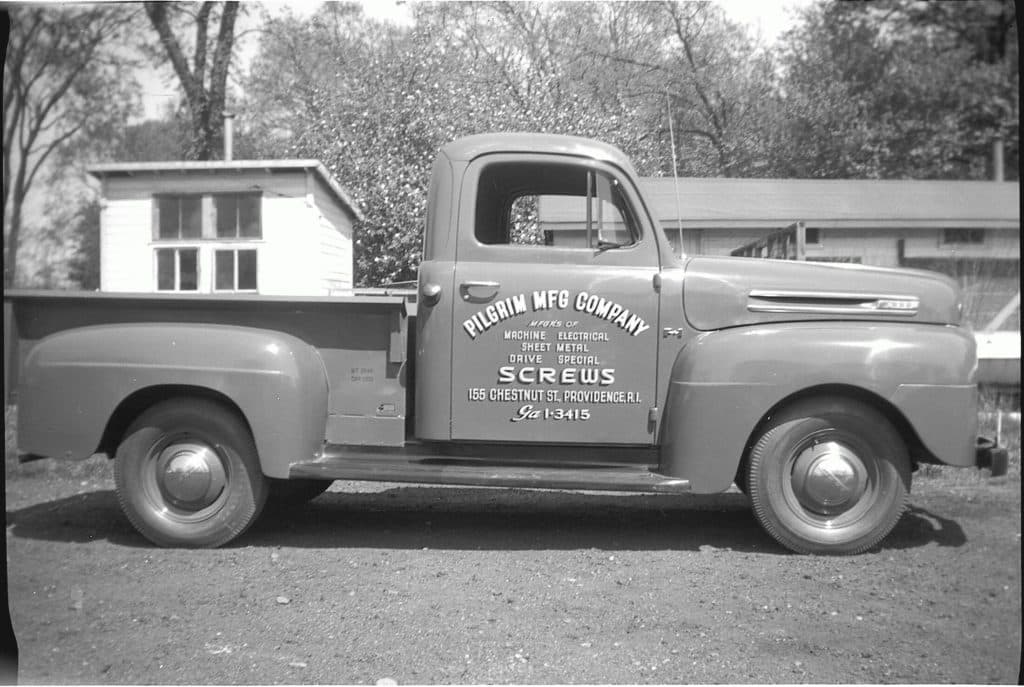Early company history - first delivery truck